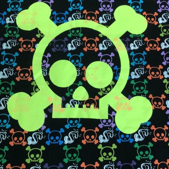 Creating Limitless Heights Skulls/Money Print Polo Glow in the Dark 2XL/3XL - Picture 9 of 10